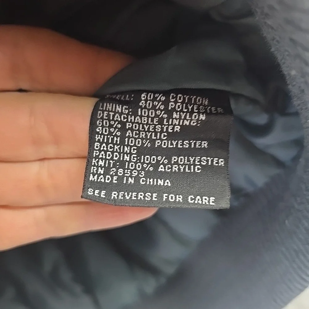 Vintage Members Only Jacket‎ Mens 44 XL Gray Bomber Lined Pockets